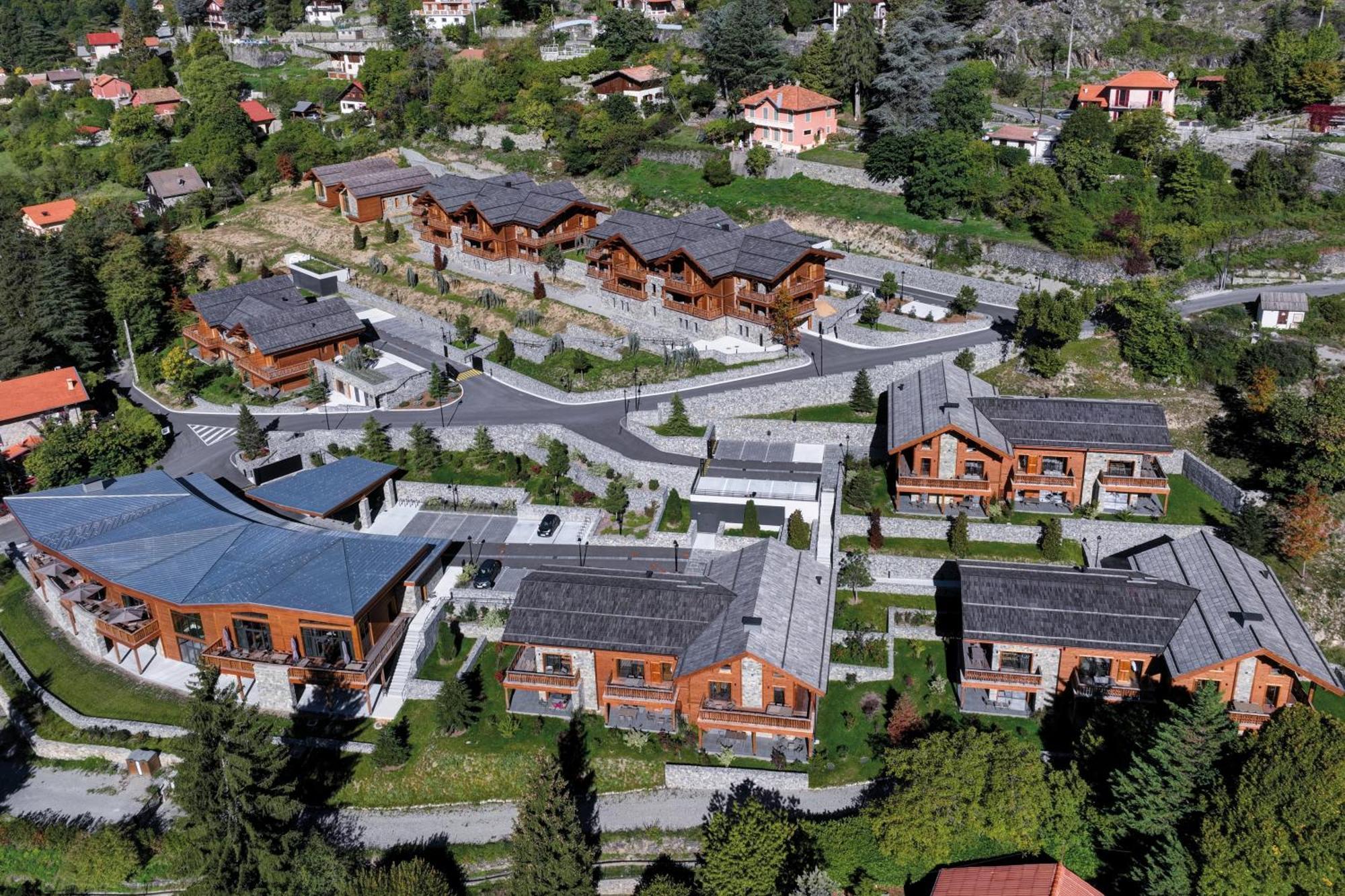 Pure Montagne Resort & Spa Saint-Martin-Vésubie エクステリア 写真